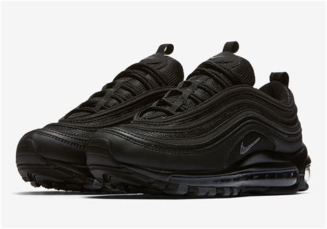 schuhe nike air max 97 triple black red reflektierende logo|Nike Air Max 97 stockx.